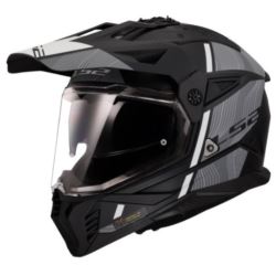 KASK LS2 MX702 PIONEER II HILL MATT BL. WHITE S