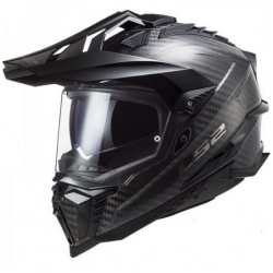 KASK LS2 MX701 C EXPLORER SOLID CARBON ROZ. S