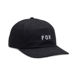 CZAPKA Z DASZKIEM FOX WORDMARK ADJUSTABLE BLACK OS