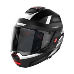 KASK NOLAN N120-1 SUBWAY N-COM BIAŁO CZARNY XXL