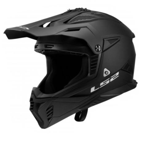 KASK LS2 MX708 FAST II SOLID MATT BLACK S