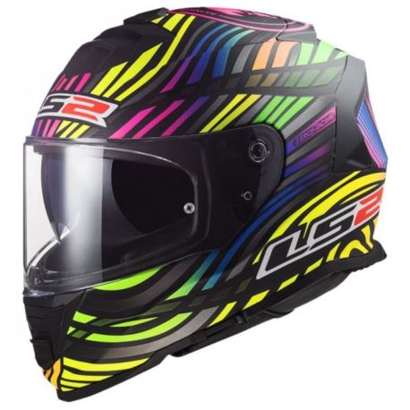 KASK LS2 STORM II POWER M.BL. RAINBOW ROZ. S