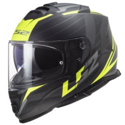 KASK LS2 FF800 STORM II NERVE M.BL. H-V YELLOW L