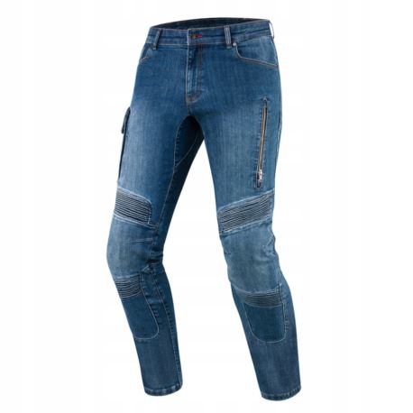 SPODNIE JEANS REBELHORN VANDAL WASHED BLUE W30L34