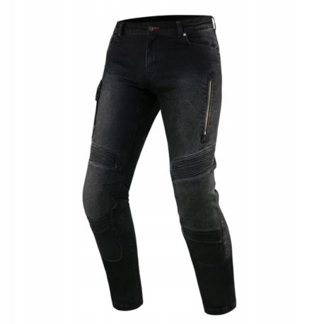 SPODNIE JEANS REBELHORN VANDAL DENIM BLACK W36L32