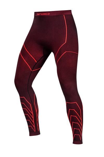 SPODNIE SPAIO TERMO BLACK/RED ROZ. L