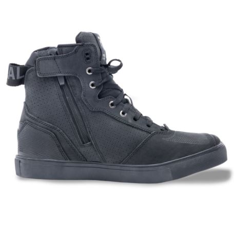 BUTY SKÓRA REBELHORN VANDAL BLACK/BLACK SOLE 47