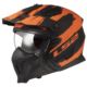 KASK LS2 OF606 DRIFTER MUD BL/ORANGRE-06 L