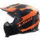 KASK LS2 OF606 DRIFTER MUD BL/ORANGRE-06 L