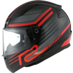 KASK LS2 FF353 RAPID II CIRCUIT BLACK RED-06 XL
