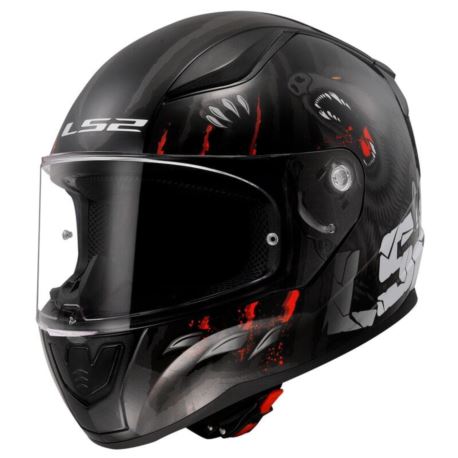 KASK LS2 FF353 RAPID II CLAW BLACK-06 XS