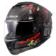 KASK LS2 FF808 STREAM II ANGRY MONKEY BLACK RED S