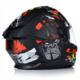 KASK LS2 FF808 STREAM II ANGRY MONKEY BLACK RED S