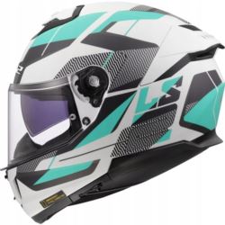 KASK LS2 FF808 STREAM II ROAD M. CYAN GREY-06 L