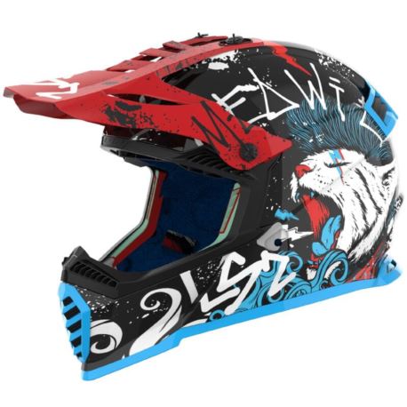 KASK LS2 MX437 FAST II MINI STARMAW BL.-06 S