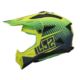 KASK LS2 MX708 FAST II DUCK MATT H-V GREEN YEL M