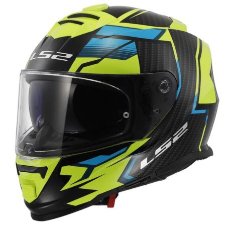 KASK LS2 FF800 STORM II TRACKER BL. H-V YEL-06 3XL