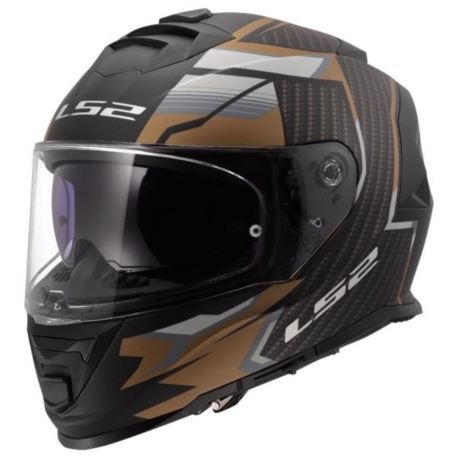 KASK LS2 FF800 STORM II TRACKER M.BLA. GOLD-06 XXL