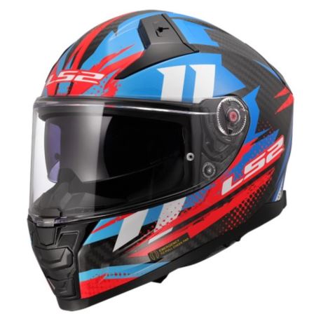 KASK LS2 FF811 VECTOR II C TANTIC RED BLUE-06 M