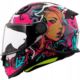 KASK LS2 FF812 KID CYBERG MATT PURPLE CYAN S