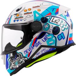KASK LS2 FF812 KID NEXT LEVEL WHITE S