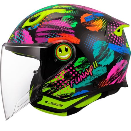 KASK LS2 OF622 FUNNY II JOY BLACK L