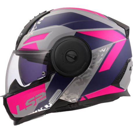 KASK LS2 FF902 SCOPE II OXYD M.GR.BL.PRP L+PNLCK