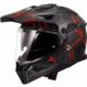 KASK LS2 MX702 PIONEER II CRAZY BLACK RED S