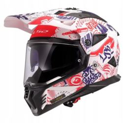 KASK LS2 MX702 PIONEER II FANTASY M.WH.R.B.-06 3XL