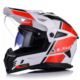 KASK LS2 MX702 PIONEER II HILL WHITE RED L