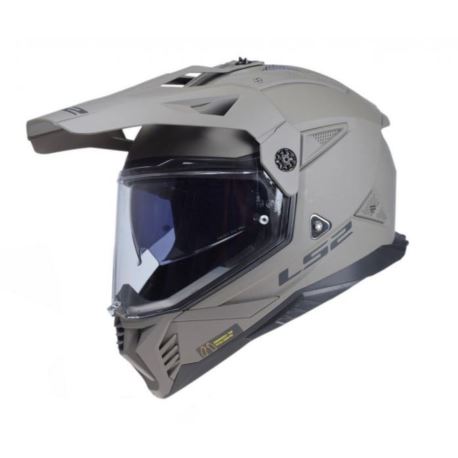 KASK LS2 MX702 PIONEER II SOLID MATT SAND-06 S
