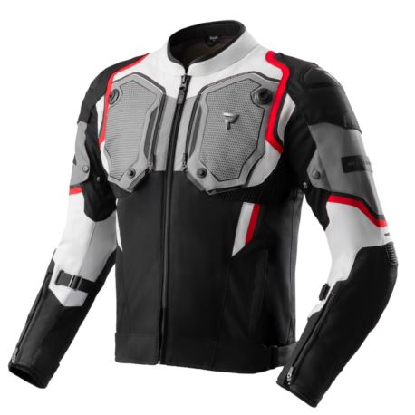 KURTKA TEKSTYLNA REBELHORN BORG II BLK/GR/RED L
