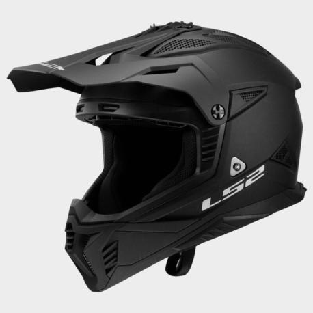 KASK LS2 MX708 FAST II SOLID MATT BLACK XS