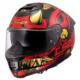 KASK LS2 FF808 STREAM II DRAKO BLACK RED L