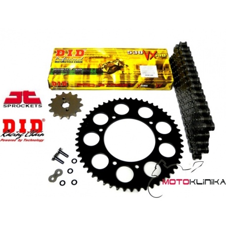 ZESTAW NAPĘDOWY KAWASAKI ZX-6R NINJA 03-04 - Motoklinika