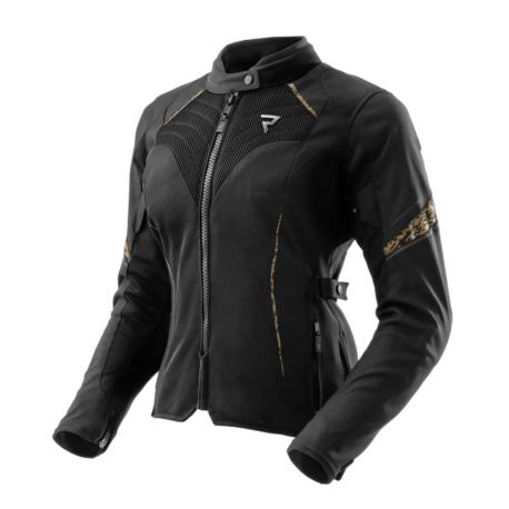 KURTKA TEKSTYLNA REBELHORN JAX LADY BLACK/GOLD DM