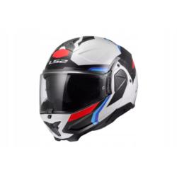 KASK LS2 FF910 ADVANT II TRIPLE WHITE BLUE RED M