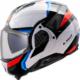 KASK LS2 FF910 ADVANT II TRIPLE WHITE BLUE RED M