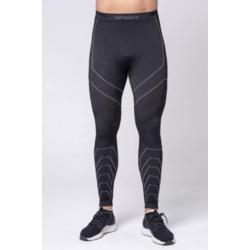SPAIO MĘSKIE LEGGINSY RAPID BLACK S