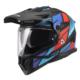 KASK LS2 MX702 PIONEER II BLOCK BLACK RED BLUE XL