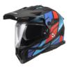 KASK LS2 MX702 PIONEER II BLOCK BLACK RED BLUE XL