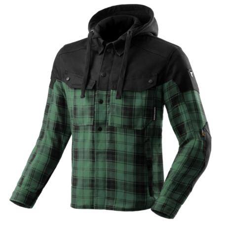 KOSZULA REBELHORN SHIFTER BLACK/GREEN M