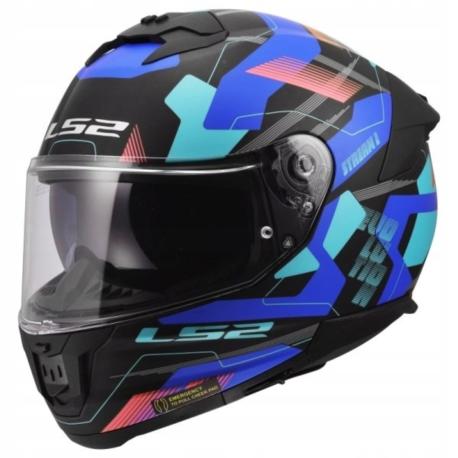 KASK LS2 FF808 STREAM II MIKA BLACK BLUE M