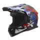 KASK LS2 MX708 FAST II GROTESK WHITE BLUE RED S