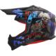KASK LS2 MX708 FAST II ZOMBIE II BLACK RED BLUE S