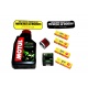 OLEJ MOTUL FILTR OLEJU ŚWIECA SUZUKI DR 125 82-11 